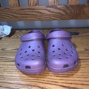 Shimmery Purple Crocs